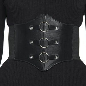 HOT TOPIC O-ring Corset Belt